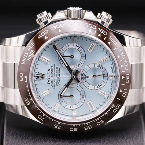 50th anniversary rolex daytona for sale|rolex daytona ice blue price.